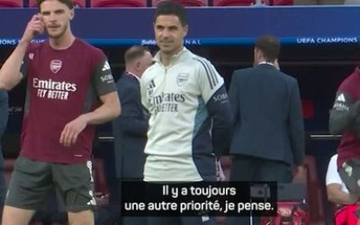 Arsenal - Arteta : "Ma volonté est de rester ici"