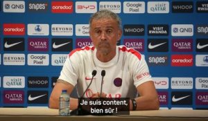 PSG - Luis Enrique : "Ferran Torres peut jouer partout en attaque"