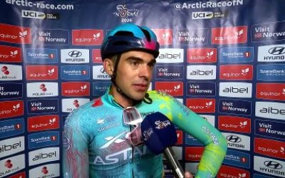 Arctic Race of Norway 2026 - Guillermo Thomas Silva en interview après la 3e étape
