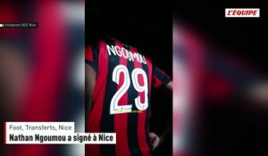 Nathan Ngoumou a signé à Nice - Foot - Transferts