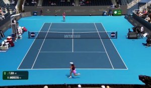 Andreeva évite le piège - Tennis - WTA - Cincinnati