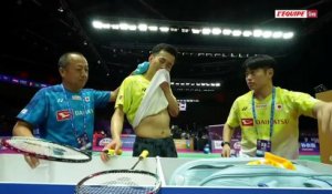 Le replay du 1er tour de Christo Popov - Badminton