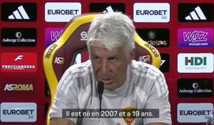 AS Rome - Gasperini : “On ne peut pas confier la responsabilité d’une équipe à un jeune de 19 ans !”