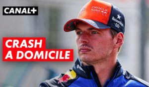 L'énorme crash de Verstappen au premier tour ! - Grand Prix des Pays-Bas - F1