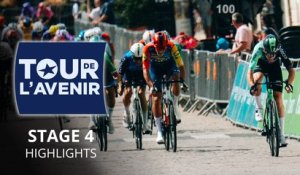 Tour de l'Avenir 2026 - Étape 4 - Aubin Sparfel remporte la 4e étape, Driesen devient leader !