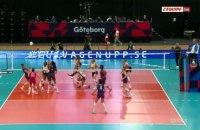 La France battue par l'Italie pour son quatrième match de poules - Volley - Euo (F)