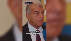 Barcelone - Laporta : “Nous maintenons notre offre pour Alvarez”