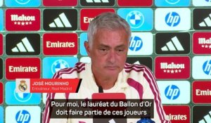 Après son triplé contre la Real Sociedad, José Mourinho milite déjà pour voir Kylian Mbappé remporter le Ballon d'Or - Foot