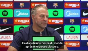 Barcelone - Flick : "Lamine est sur la bonne voie"