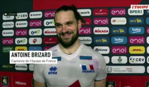 Brizard après la qualification des Bleus en finale de l'Euro : « Il y avait une énergie bizarre sur le terrain » - Volley - Championnat d'Europe - Bleus