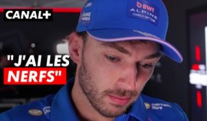 Pierre Gasly : "J’ai les nerfs"