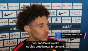 PSG - Akliouche : "Content d'avoir rejoint ce club prestigieux"