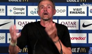 PSG-Monaco (1-2) : « Si vous voulez parier sur qui va être champion, on peut parier », s’amuse Luis Enrique