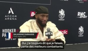 UFC Paris - Parnasse : "J'ai toujours dit je faisais partie des meilleurs combattants"