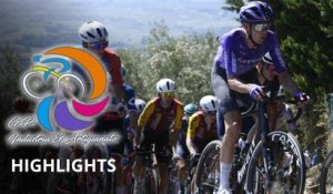 GP Industria & Artigianato 2026 - Highlights - Tom Pidcock lève les bras en solitaire à Larciano