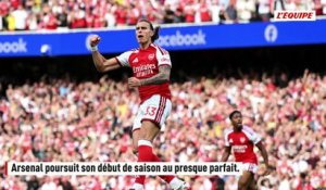 Arsenal domine Chelsea et rejoint Manchester City en tête de la Premier League - Foot - Premier League