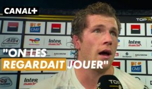 Thibaud Flament réagit après la défaite de Toulouse à La Rochelle