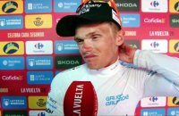 Tour d'Espagne 2026 - Oscar Onley : "SI j'ai eu peur de l'attaque de Jakob Omrzel ? Pas vraiment..."