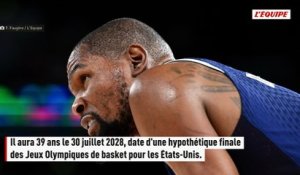 « C'est l'une des meilleures expériences » : Kevin Durant ne ferme pas la porte aux JO de Los Angeles en 2028 - Basket - JO