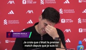 Liverpool - Pour Iraola, il a manqué de la fraîcheur et de la créativité pour gagner
