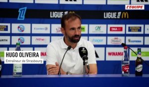 Hugo Oliveira : « Nous n'avons pas su conserver le ballon après l'ouverture du score » - Foot - Ligue 1 - Strasbourg