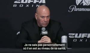 UFC - Aspinall va-t'il laisser son titre comme Shevchenko ? White va clarifier ça rapidement
