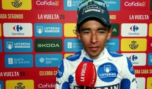 Tour d'Espagne 2026 - Santiago Buitrago en interview après la 21e étape