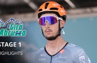Tour des Abruzzes 2026 - Le résumé de la 1re étape - Une arrivée en montée à Casalincontrada !