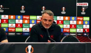 Franck Haise, entraîneur du Stade Rennais, qui va jouer contre Sturm Graz en Ligue Europa : « Je ne nous considère pas du tout favoris » - Foot - Ligue Europa