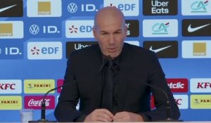 France - Zidane, admiratif de la carrière de Benzema