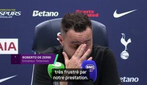 Tottenham - De Zerbi désarmé : “On ne peut pas perdre ce match de cette manière-là...”