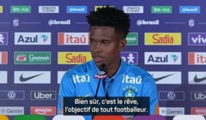 Brésil - Estêvão revient sur son forfait au Mondial : "Le premier mois a vraiment été difficile pour moi"