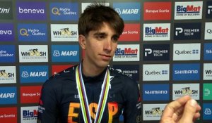 Championnats du Monde UCI Montréal 2026 - Hector Alvarez après sa médaille de bronze sur le contre-la-montre