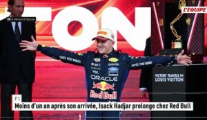 Moins d’un an après son arrivée, Isack Hadjar prolonge chez Red Bull - F1