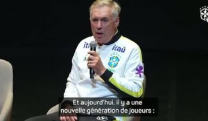 Brésil - Ancelotti : "Aujourd'hui, le talent doit être soutenu par le travail collectif"