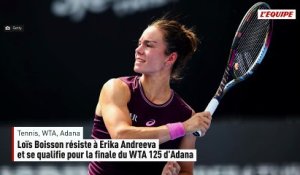 Loïs Boisson résiste à Erika Andreeva et se qualifie pour la finale du WTA 125 d'Adana - Tennis
