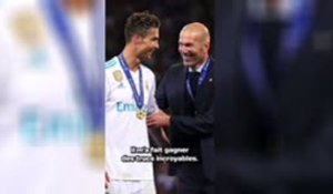 Bleus - Zidane rend hommage à Cristiano Ronaldo
