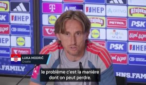 Croatie - Modrić : "Nous avons déçu tout le monde mais j’attends un soutien positif des fans”