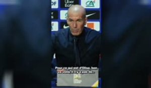 Bleus - Zidane : “Olise ? C’est juste exceptionnel ce qu’il fait”