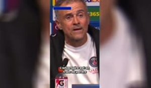 PSG - Enrique : "Avec de la malchance, on aurait perdu ce match"