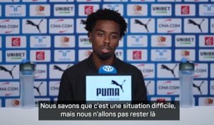 Marseille - Gomes : "Il n'y a pas de crainte"