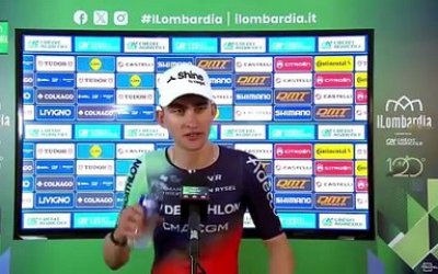 Tour de Lombardie 2026 - Paul Seixas : "Tous mes coéquipiers se sont donnés à fond"