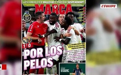 « Ridicule », « un geste violent »... Vinicius unanimement condamné par les médias espagnols au lendemain de son expulsion - Foot - Liga