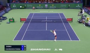 Shanghai - Davidovich Fokina renverse Zverev