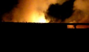 Un incendie s'est déclaré dans un hangar de la ferme Quennes