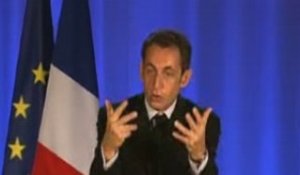 Le discours de Sarkozy sur l'emploi