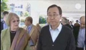 Ban Ki-Moon en tournée dans le Moyen-Orient