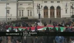 Manifestation à Sofia