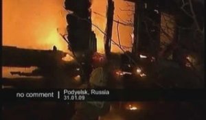 Incendie dans une maison de retraite en Russie