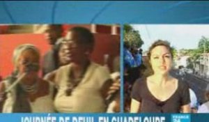 Journée de deuil en Guadeloupe